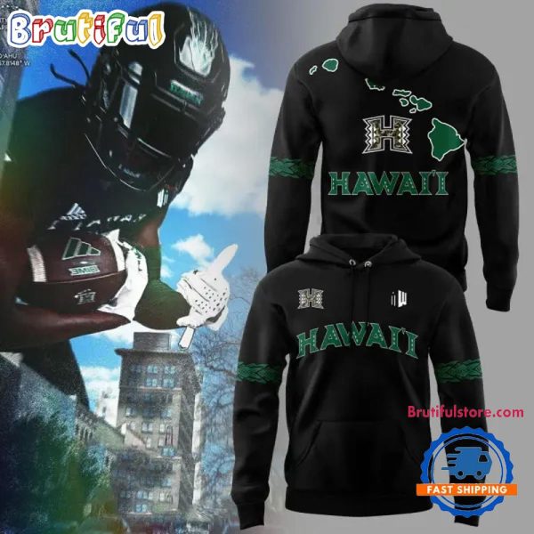 Hawaii Rainbow Warriors Football For Military Night Limited Edition Hoodie