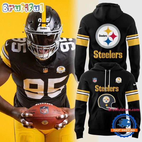 Pittsburgh Steelers Throwback 50th Anniversary Super Bowl Hoodie