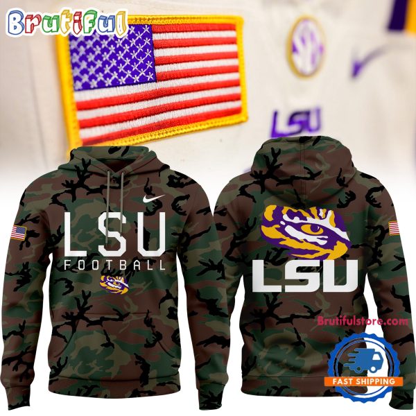 LSU Tigers Special Edition 2024 Military Appreciation Hoodie
