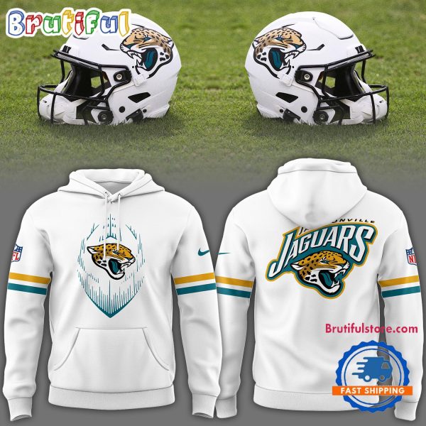 Jacksonville Jaguars NFL 2024 Limited Shell White Aura Hoodie1