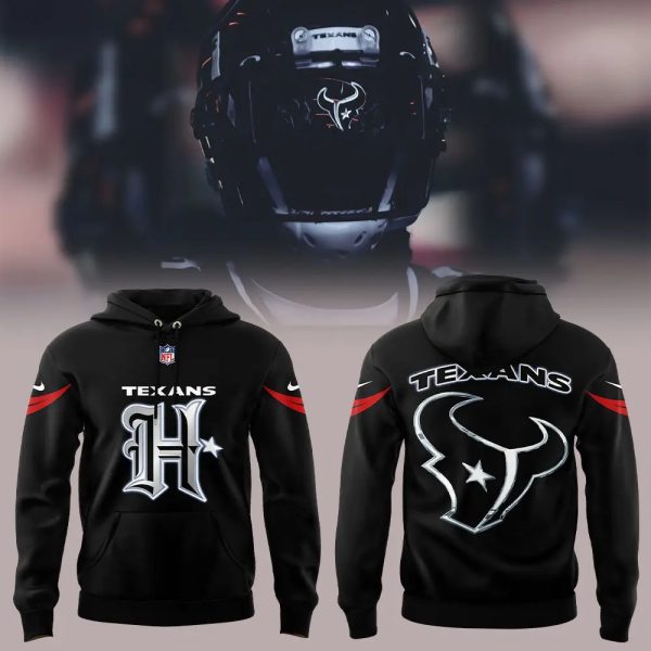 Houston Texans UNIFORM Battle Limited Edition Black Hoodie