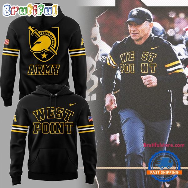Army Black Knights NCAA 2024 Limited Coach Jeff Monken Hoodie