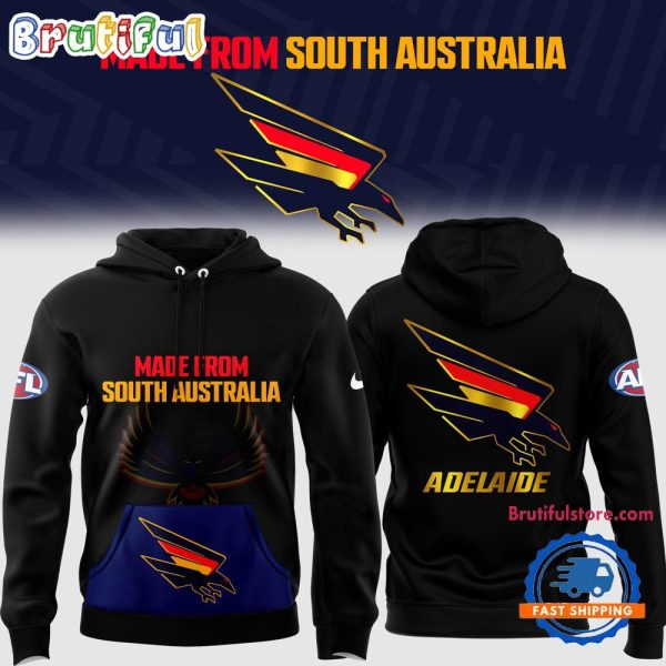 Adelaide Crows Football 2024 Limited Made From South Australia Hoodie
