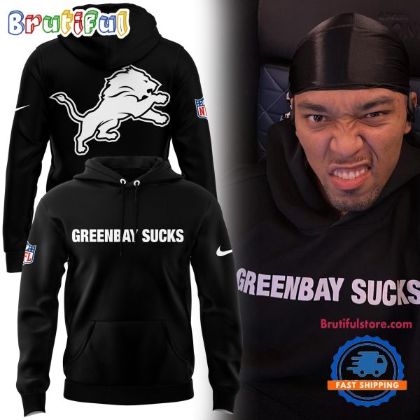 Detroit Lions Amon-Ra St. Brown Green Bay Sucks Hoodie