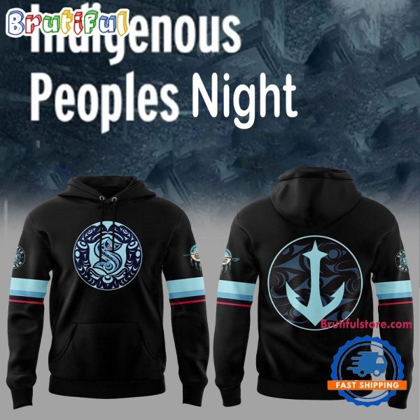 Seattle Kraken NHL 2024 Indigenous Peoples Night Hoodie