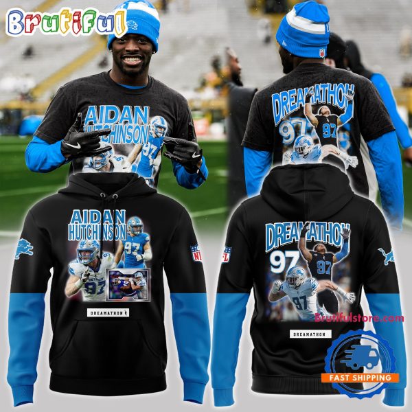 Detroit Lions Dreamathon 97 Player Limited Edition 2024 Hoodie