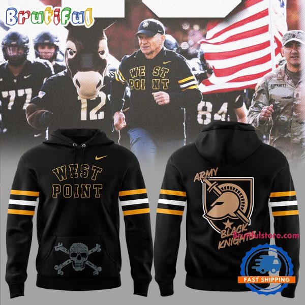 Army Black Knights Coach Jeff Monken 750 Winning Percentage In Last 16 Cic Games Hoodie