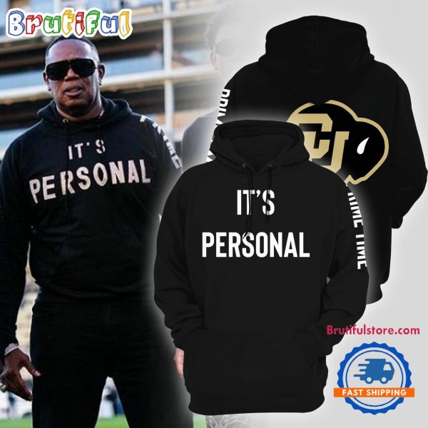 Colorado Buffaloes Football It’s Personal Limited Edition 2024 Black Pullover Hoodie