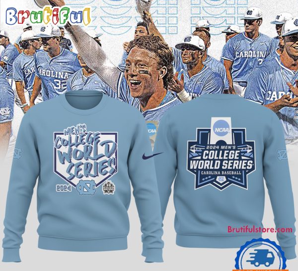 North Carolina Tar Heels 2024 NCAA Men's Baseball College World Series Limited Sweatshirt
