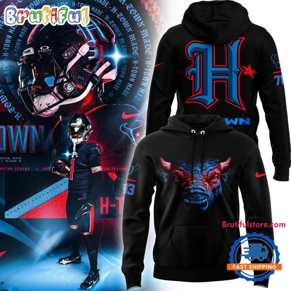 Houston Texans HTown 2024 New Black Hoodie
