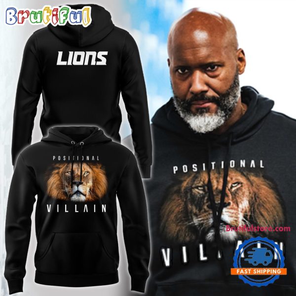 Detroit Lions Football 2024 Villain Hoodie