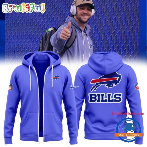 Buffalo Bills Special Josh Allen Buffalo Bills Football Zip Hoodie