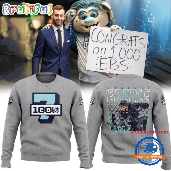 Seattle Kraken Jordan Eberle Ebs1000 Unisex Sweatshirt