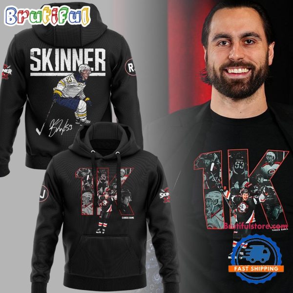 Buffalo Sabres Jeff Skinner 1000 Career Games Hoodie