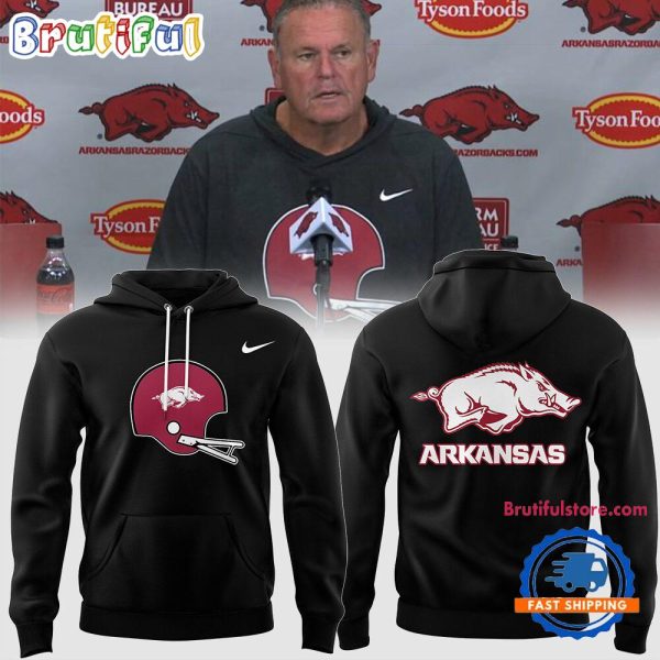Coach Sam Pittman Arkansas Razorbacks Football Hoodie