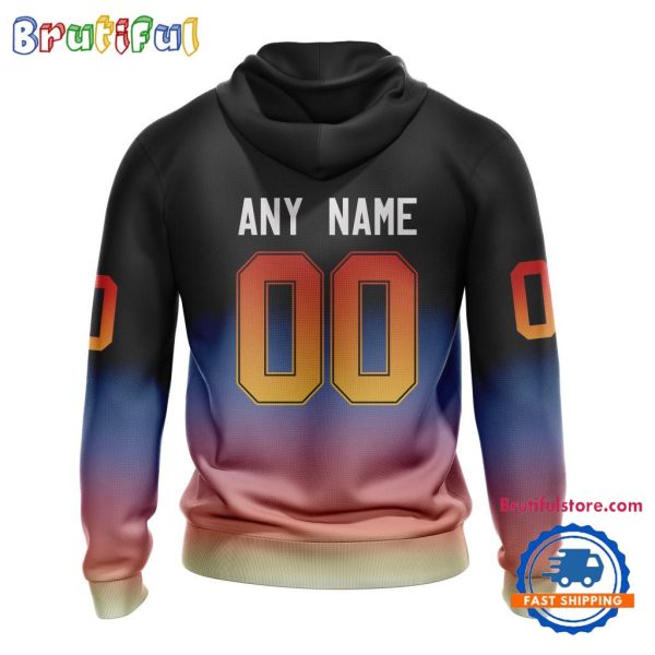 NHL Philadelphia Flyers X KISS Band Special Hockey Team Music Design Unisex Hoodie - Image 2