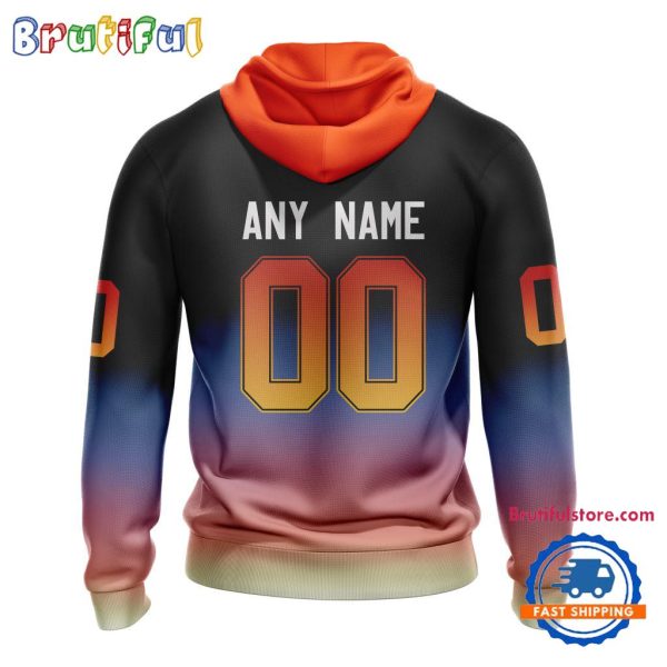NHL New York Islanders X KISS Band Special Hockey Team Music Design Unisex Hoodie - Image 2
