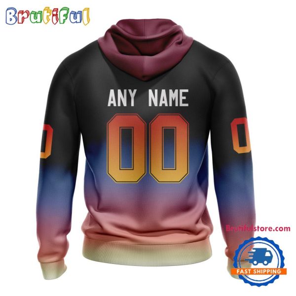 NHL Colorado Avalanche X KISS Band Special Hockey Team Music Design Unisex Hoodie - Image 2