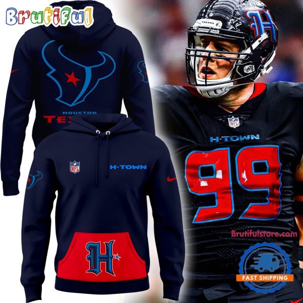 Houston Texans 2024 NFL H Town New Hoodie