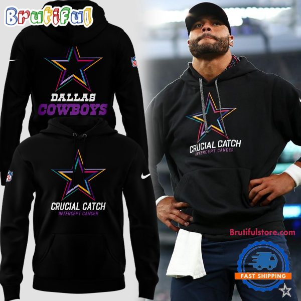 Dallas Cowboys 2024 NFL Crucial Catch Limited New Hoodie