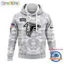Atlanta Falcons 2024 Salute to Service Club Unisex Hoodie