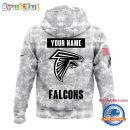 Atlanta Falcons 2024 Salute to Service Club Unisex Hoodie