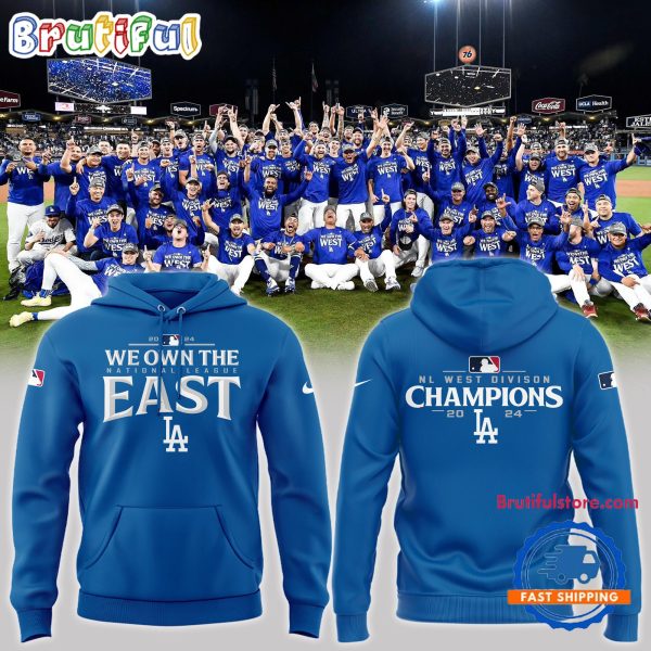 Los Angeles Dodgers 2024 We One The NL West Divison Champs Hoodie