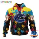 NHL Vancouver Canucks Special Autism Awareness Custom Hoodie, Sweatshirt, TShirt