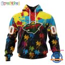 NHL Minnesota Wild Special Autism Awareness Custom Hoodie, Sweatshirt, TShirt