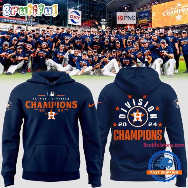 Houston Astros 2024 AL West Division Champions Hoodie