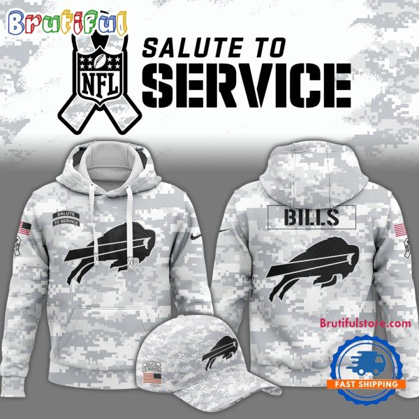 Buffalo Bills Arctic Camo 2024 Salute To Service Hoodie