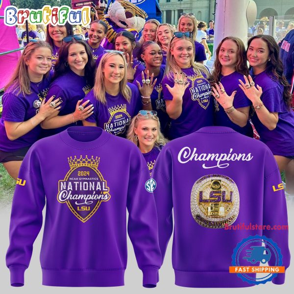 LSU Gymnastics 2024 NCAA Champions Sweatshirt