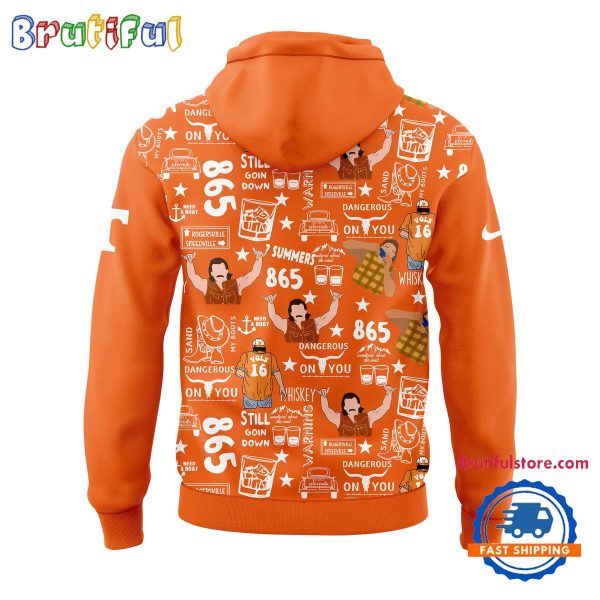 Morgan Wallen Live Knoxville Tennessee Volunteers Sept 20-22 2024 Hoodie - Image 2