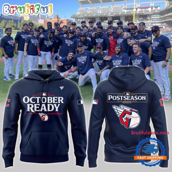 Cleveland Guardians October Ready Postseason 2024 Hoodie