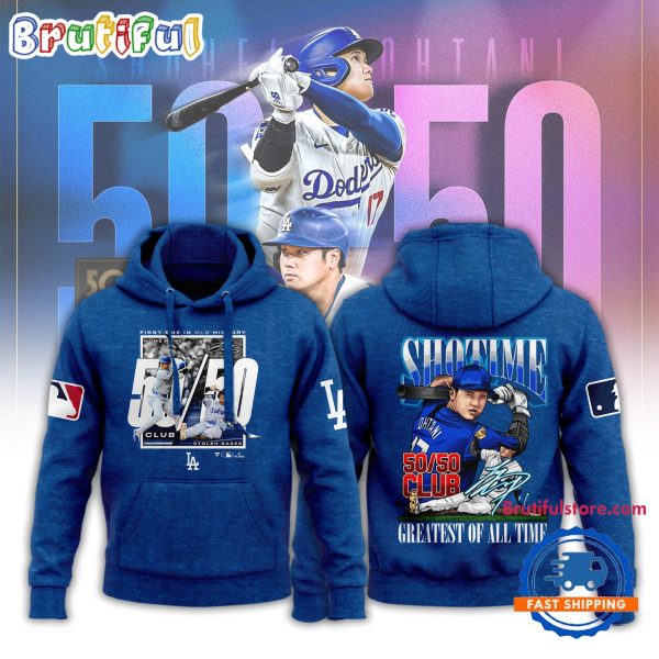 Los Angeles Dodgers Shohei Ohtani 50 50 Club Hoodie