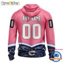NHL Vancouver Canucks Specialized Hockey Fights Cancer Hoodie