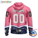 NHL Philadelphia Flyers Specialized Hockey Fights Cancer Hoodie