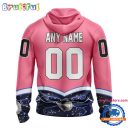 NHL Ottawa Senators Specialized Hockey Fights Cancer Hoodie