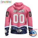 NHL Nashville Predators Specialized Hockey Fights Cancer Hoodie