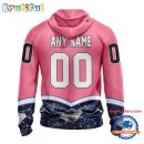 NHL Minnesota Wild Specialized Hockey Fights Cancer Hoodie