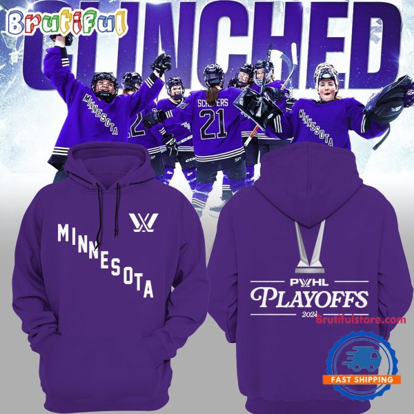 Minnesota Frost PWHL Women's Hockey League Playoff 2024 Hoodie
