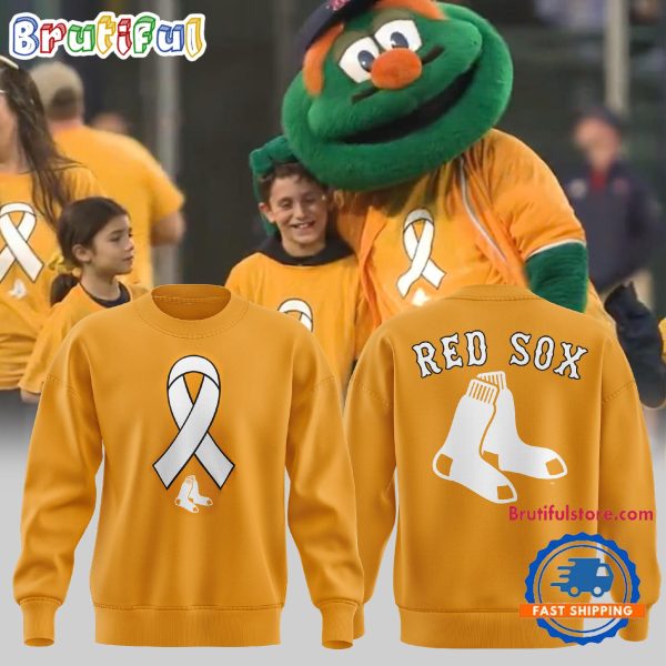 Boston Red Sox Special Honoring Childhood Cancer Awareness Month Sweatshirt