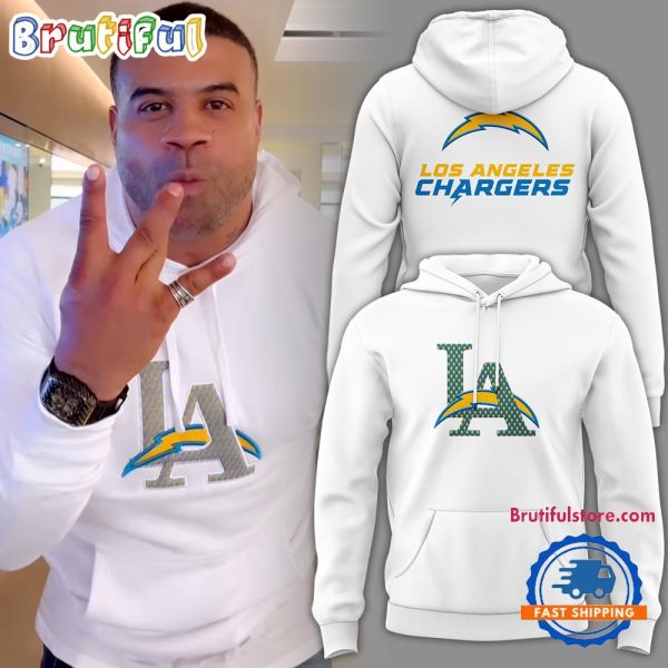 Los Angeles Chargers NFL 2024 New White Hoodie