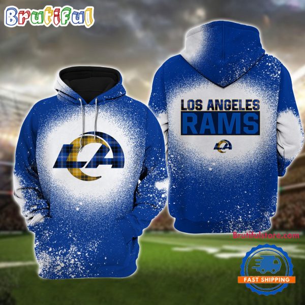 NFL Los Angeles Rams All Over Print Christmas Hoodie, Football Christmas Hoodie
