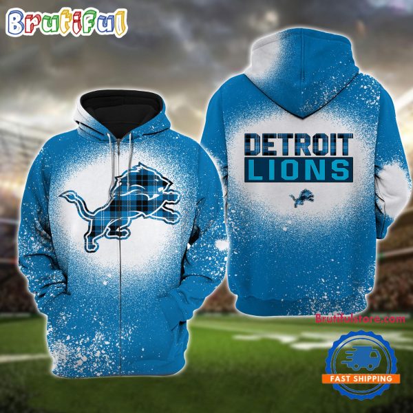 NFL Detroit Lions All Over Print Christmas Hoodie, Football Christmas Hoodie