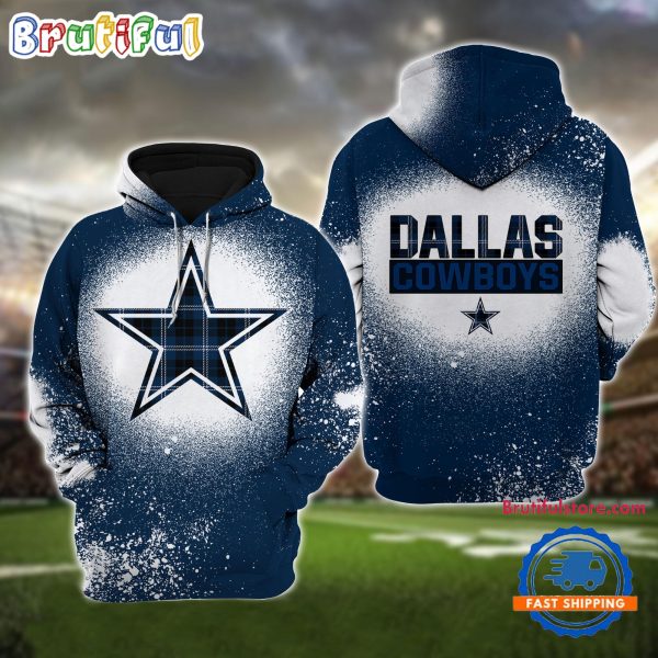 NFL Dallas Cowboys All Over Print Christmas Hoodie, Football Christmas Hoodie