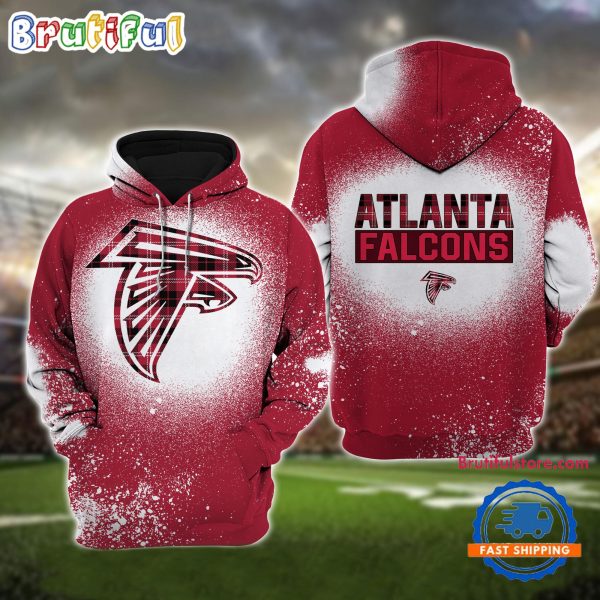NFL Atlanta Falcons All Over Print Christmas Hoodie, Football Christmas Hoodie