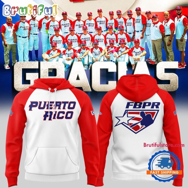 Puerto Rico 2024 WBSC U15 Baseball World Cup Hoodie