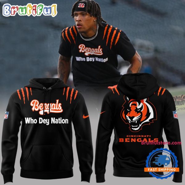 Cincinnati Bengals 2024 NFL Who Dey Nation Hoodie