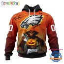 NFL Philadelphia Eagles Ghost Witches Halloween Custom Hoodie